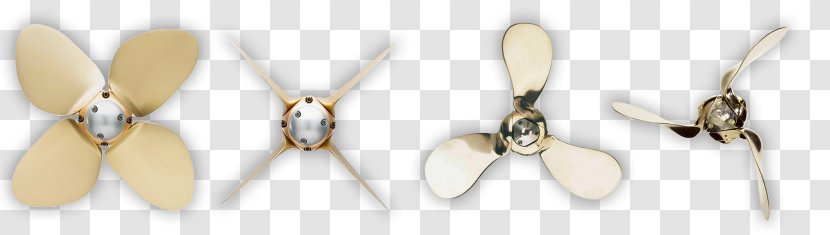 Folding Propeller Earring Wing Airplane - Boat Transparent PNG