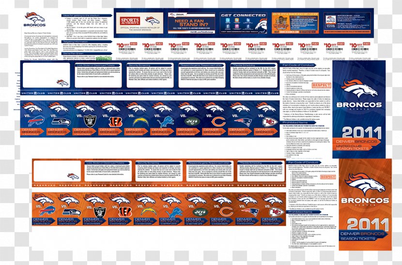 Display Advertising Brand Web Page - Banner - Denver Broncos Transparent PNG