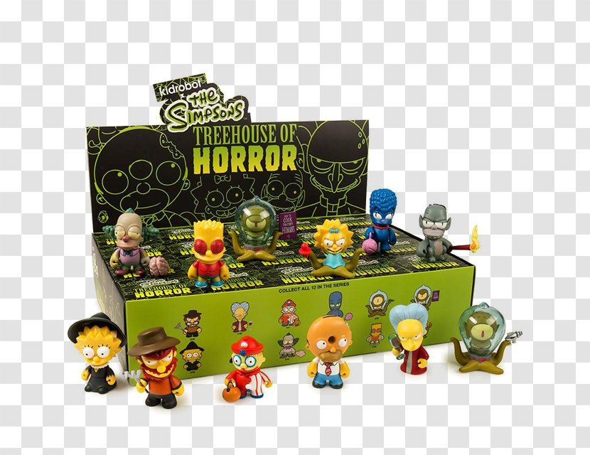 Treehouse Of Horror Homer Simpson Designer Toy Kidrobot Munny - Tree House Transparent PNG