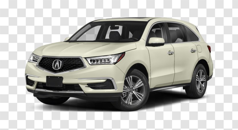 2018 Acura MDX 2017 2009 Sport Utility Vehicle - Motor - Car Transparent PNG