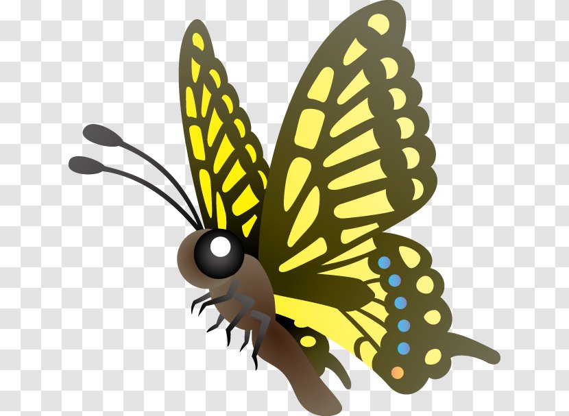 Monarch Butterfly Pieridae Moth ã‚ã’ã¯ã¡ã‚‡ã†ï¼ˆä¸€ç¤¾ï¼‰ - Yellow Transparent PNG