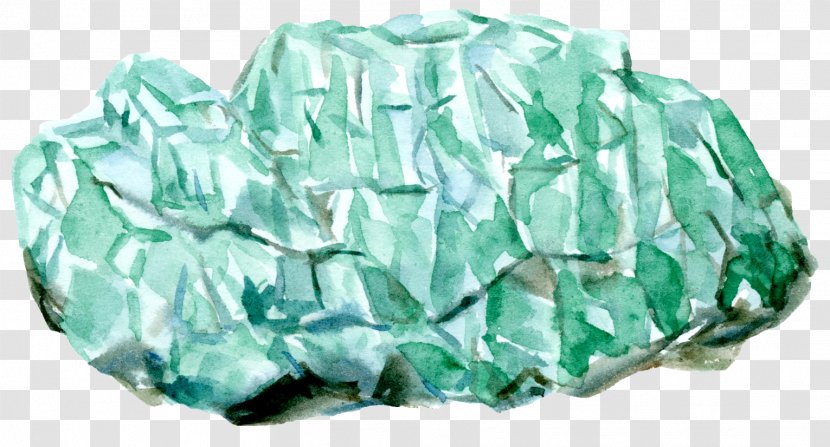 Stone - Watercolor Painting - Hand-painted Stones Transparent PNG