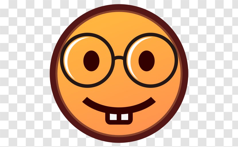 Emoticon Emoji Smiley Nerd - Thumb Signal Transparent PNG