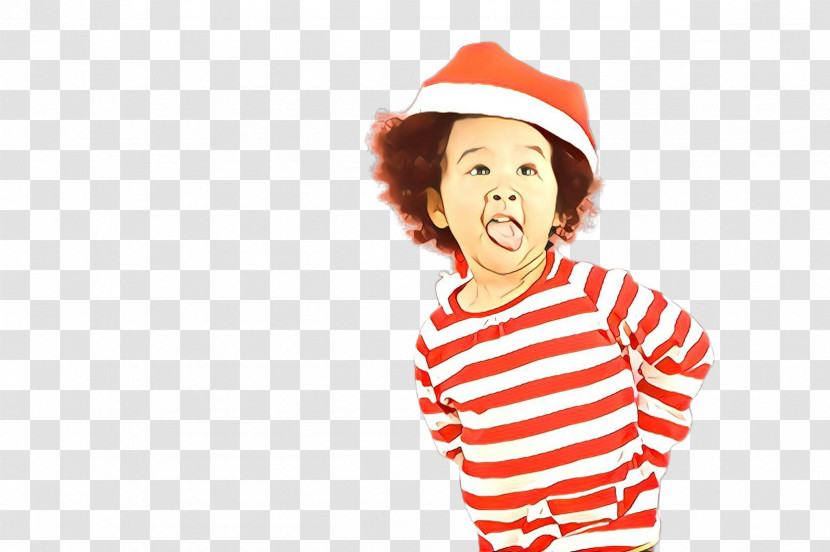Christmas Happy Smile Costume Hat Child Transparent PNG