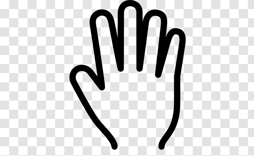 Hand Finger Cursor - Symbol - Single-page Vector Transparent PNG