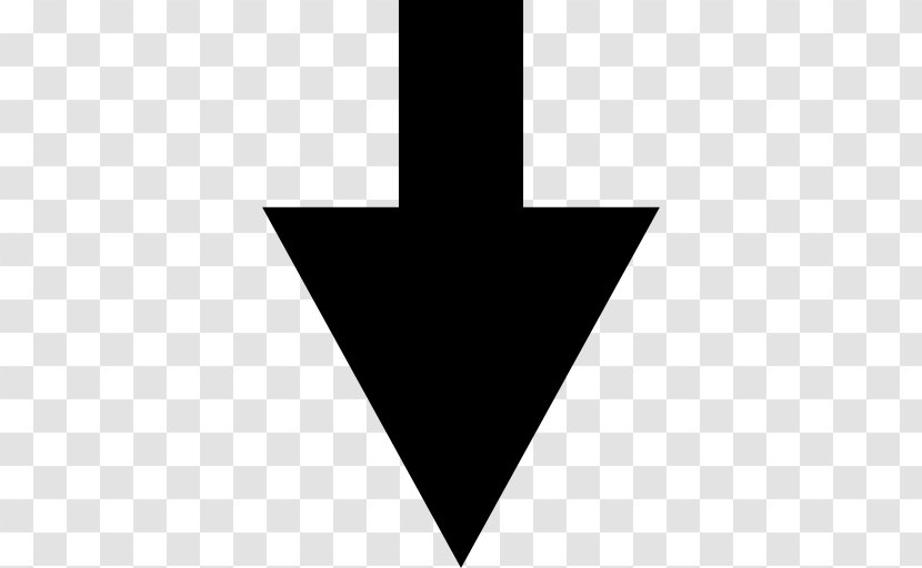 Symbol - Brand - Down Arrow Transparent PNG
