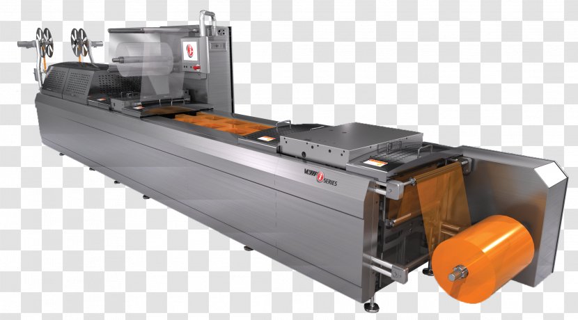 Thermoforming Packaging And Labeling Vacuum Packing Machine VC999 Systems - Modified Atmosphere Transparent PNG