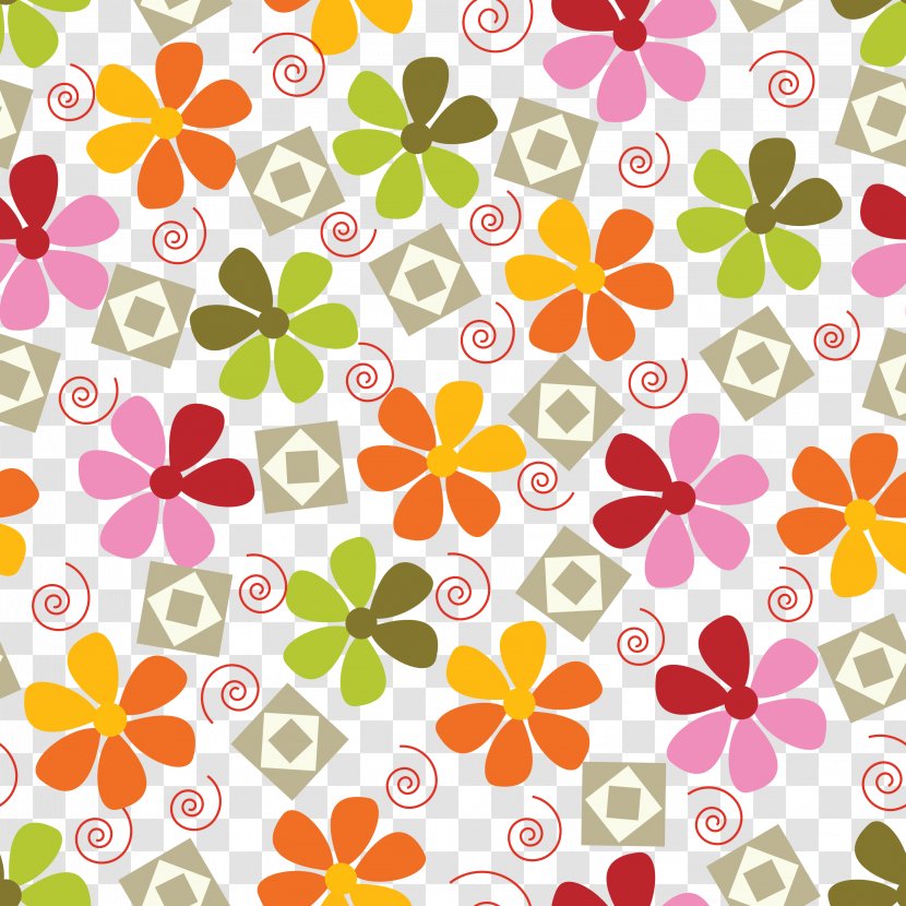 Art Wallpaper - Flower Arranging - Floral Pattern Transparent PNG