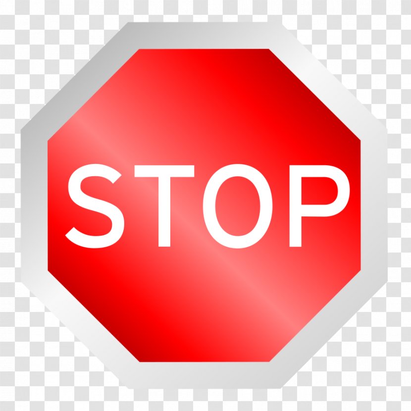 Traffic Sign Stop Road Transparent PNG