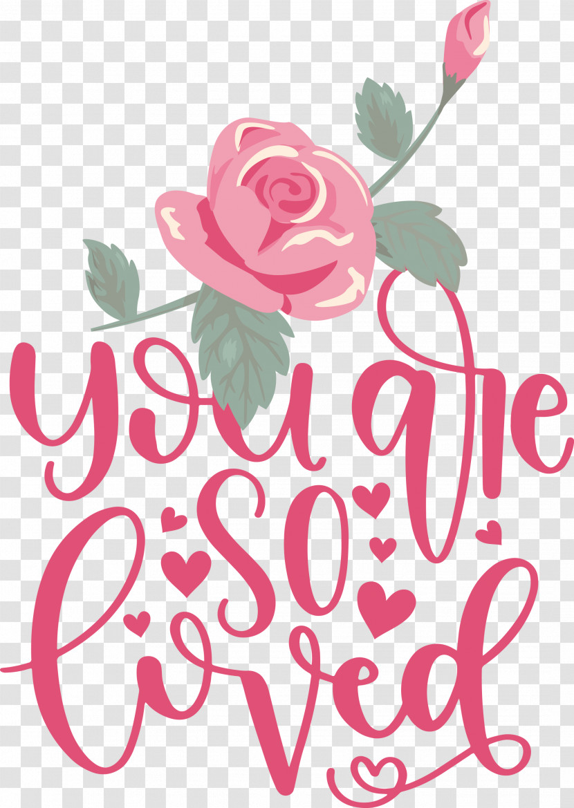 You Are Do Loved Valentines Day Valentines Day Quote Transparent PNG