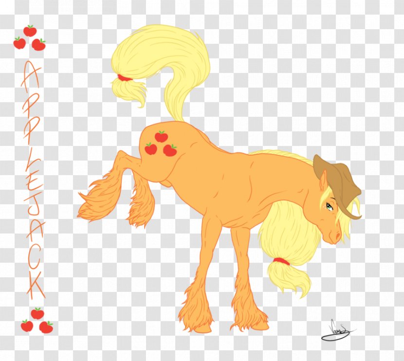 Pony Lion Applejack Horse Pinkie Pie - Tree Transparent PNG