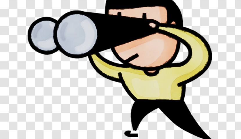 Cartoon Xenia Adult Recreation & Services History Yellow Binoculars Transparent PNG