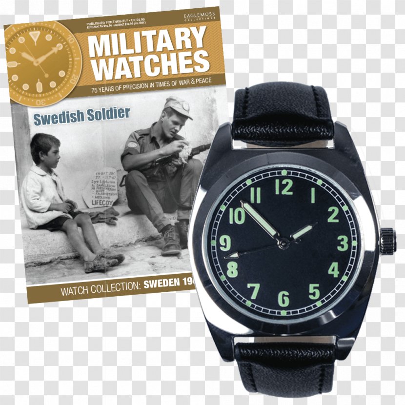 Military Watch 1940s Soldier - Cartoon Transparent PNG