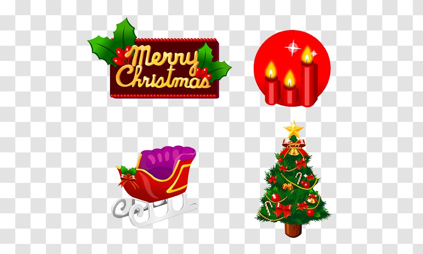 Christmas Tree Ornament Decoration Clip Art - Creative Transparent PNG