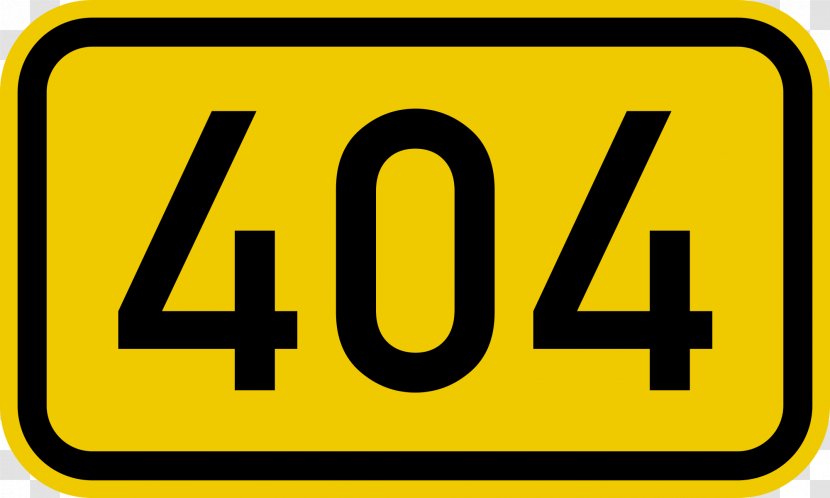 Bundesstraße 448 Number Wikipedia Road - Sign Transparent PNG