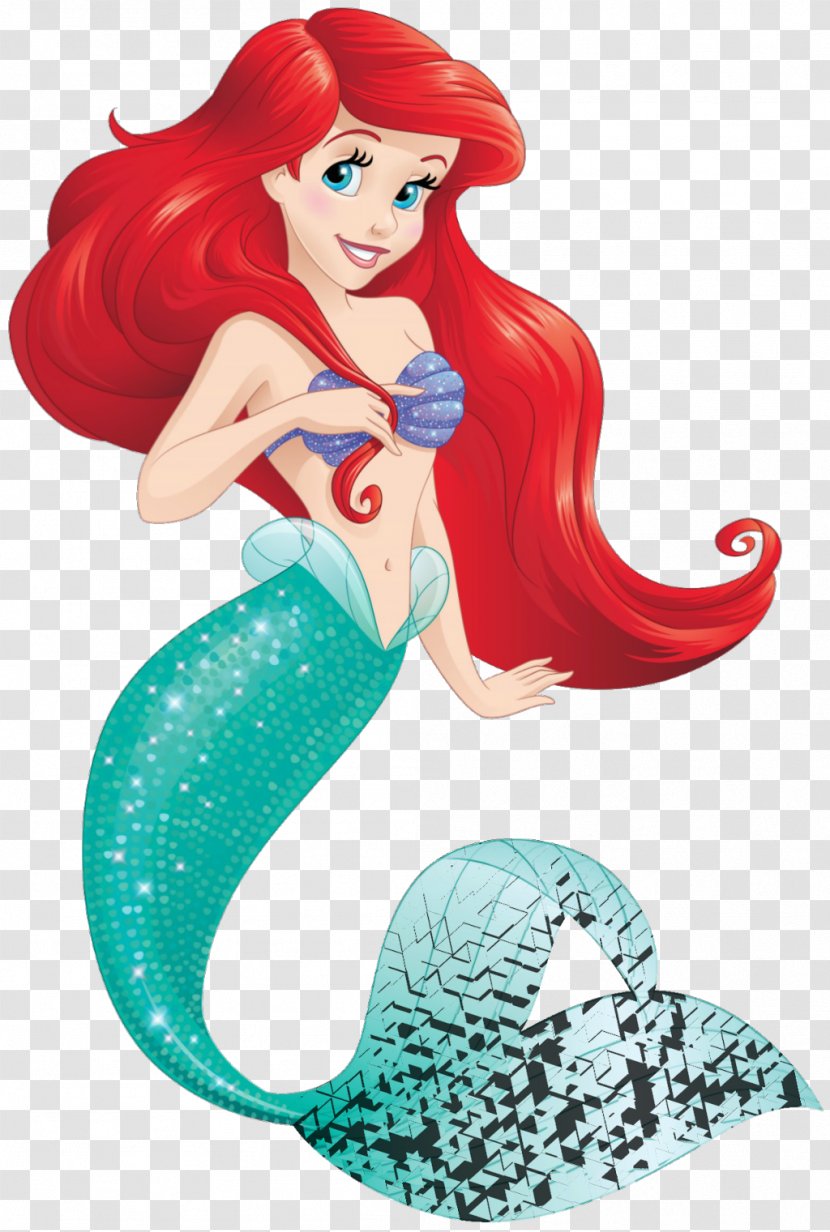 Ariel The Little Mermaid Rapunzel Disney Princess - Tangled Transparent PNG