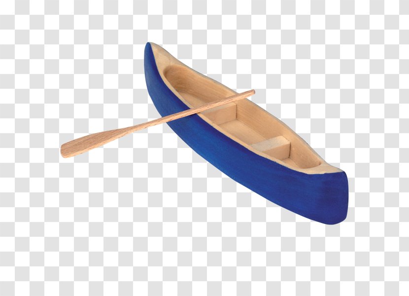 Blue Canoe Paddle Toy Boat - Safety Transparent PNG