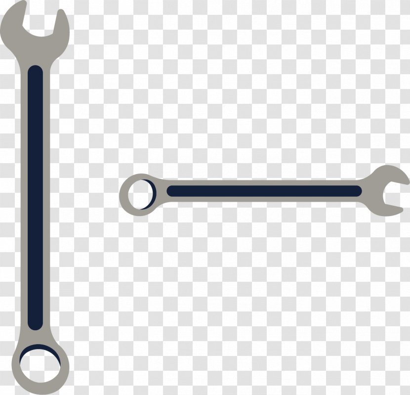 Material Wrench Adjustable Spanner - Body Jewelry - Vector Transparent PNG