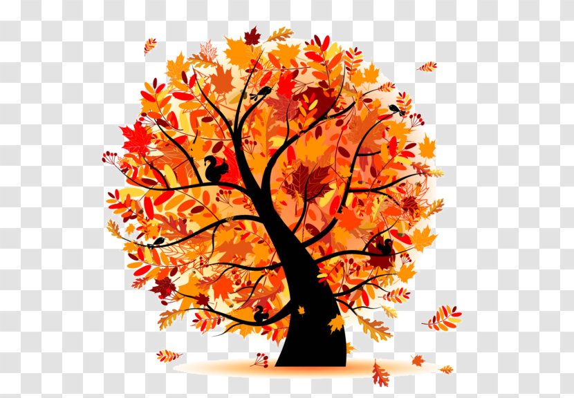 Tree Autumn Clip Art - Royaltyfree - Fall Clipartsr Transparent PNG