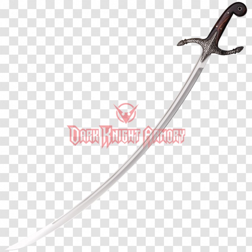 Sabre Scimitar Sword Cold Steel Blade - Dark Knight Armoury Transparent PNG