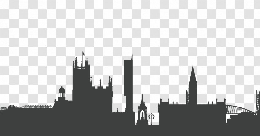 Manchester Silhouette Royalty-free - City Transparent PNG