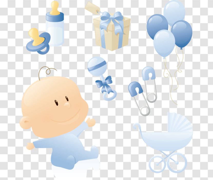 Infant Clip Art - Baby Bottles - Boy Transparent PNG