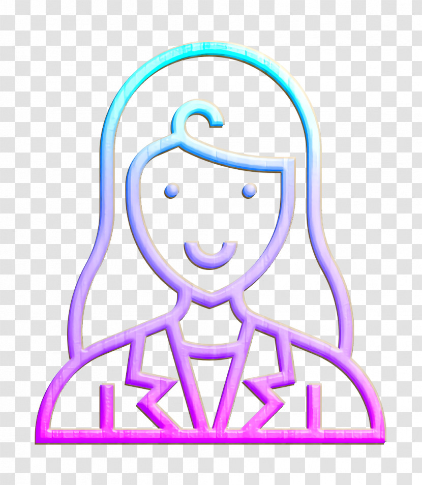 Businesswoman Icon Accounting Icon Girl Icon Transparent PNG