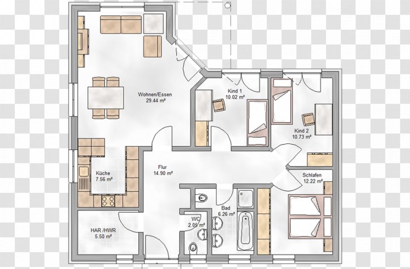 Floor Plan House Gratis Room Transparent PNG