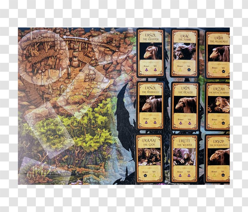 Jim Henson's The Dark Crystal: Creation Myths Shard Board Game Thematika - Jerry Nelson - Henson Transparent PNG