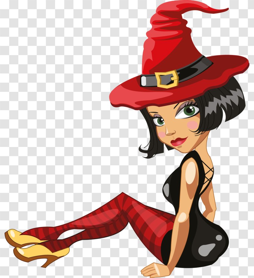 Halloween Cross-stitch Witch Hag Clip Art - Fictional Character Transparent PNG