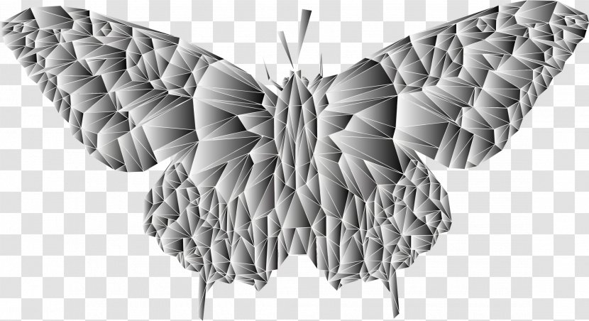 Butterfly Low Poly Transparent PNG