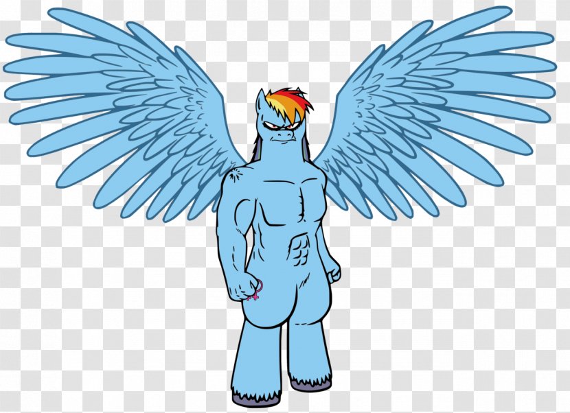 Rainbow Dash Pony Art - Mythical Creature Transparent PNG