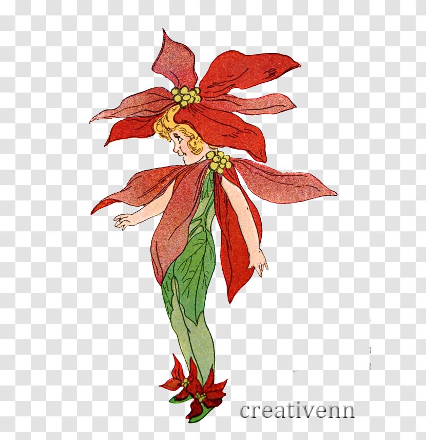 Flower Fairies Clip Art - Fictional Character - Leaf Transparent PNG