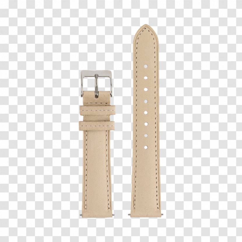 Watch Strap Leather Gold - Uhrenarmband Transparent PNG