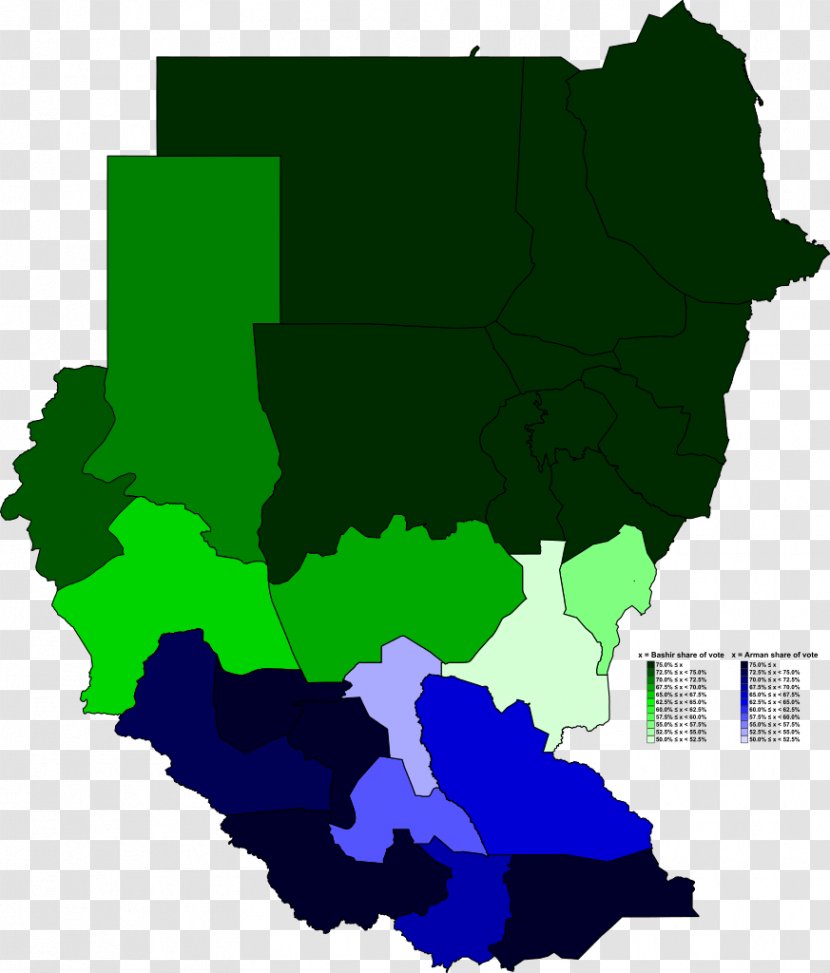 South Sudan World Map - Administrative Division Transparent PNG