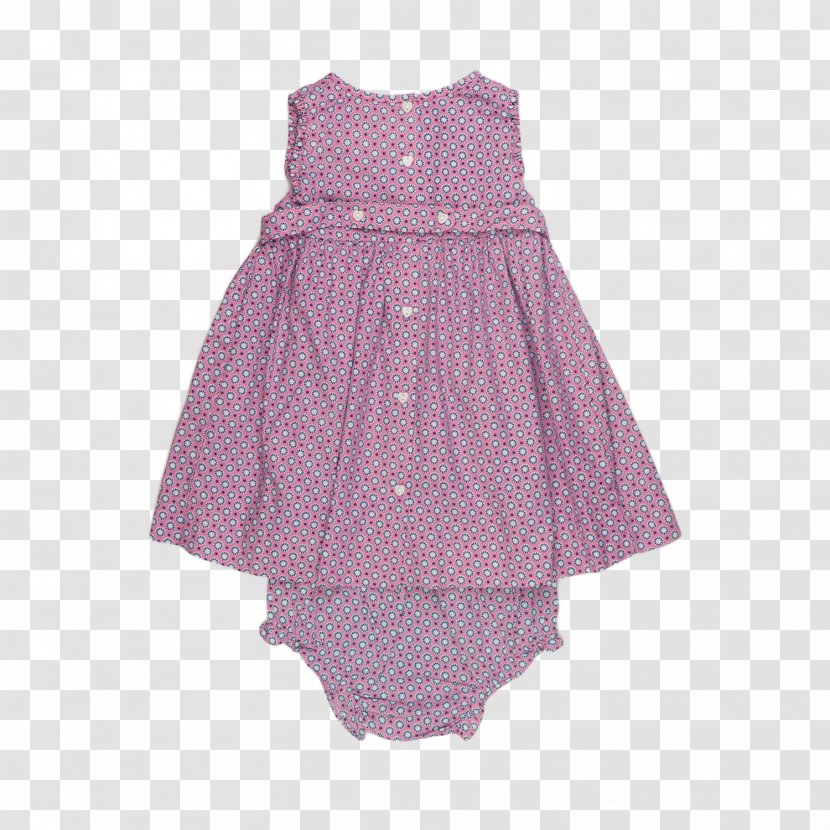 Polka Dot Dress Pink M Dance Sleeve - Purple Transparent PNG