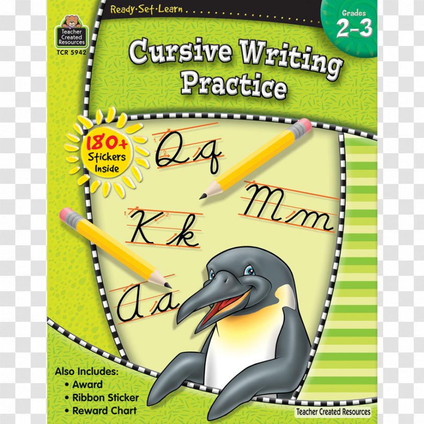 Ready-Set-Learn: Modern Cursive Writing Practice Grd 2-3 Practice, Grades Learning - Activity Book Transparent PNG
