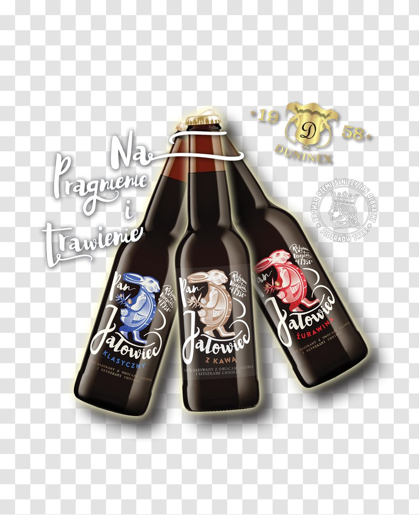 Beer Bottle Fizzy Drinks Non-alcoholic Drink Carbonated Water - Hops Transparent PNG