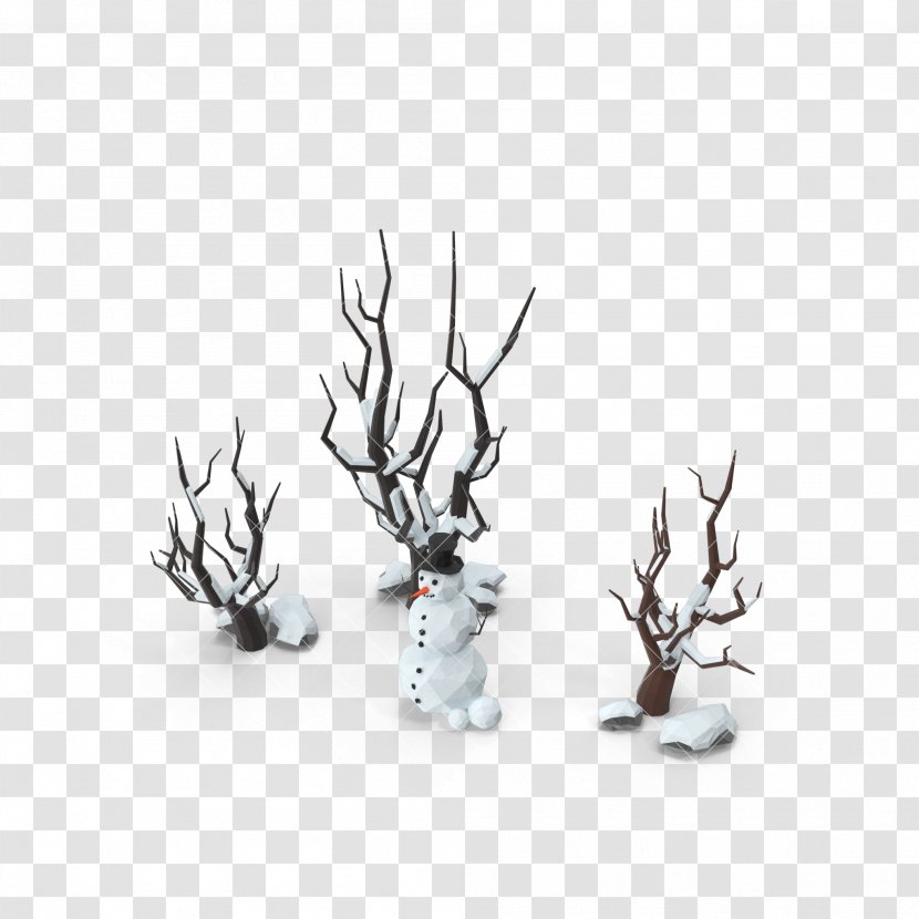 Snowman Low Poly Christmas - Tree - Snowman,Snow,winter,Christmas Transparent PNG