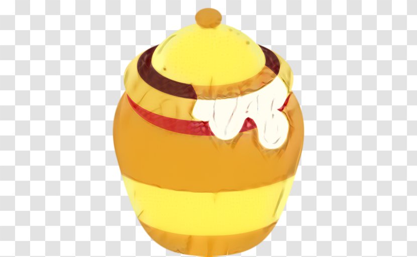 Bee Emoji - Honeypot - Tableware Serveware Transparent PNG