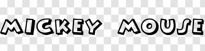Mickey Mouse The Walt Disney Company Open-source Unicode Typefaces Oswald Lucky Rabbit Font - Brand Transparent PNG