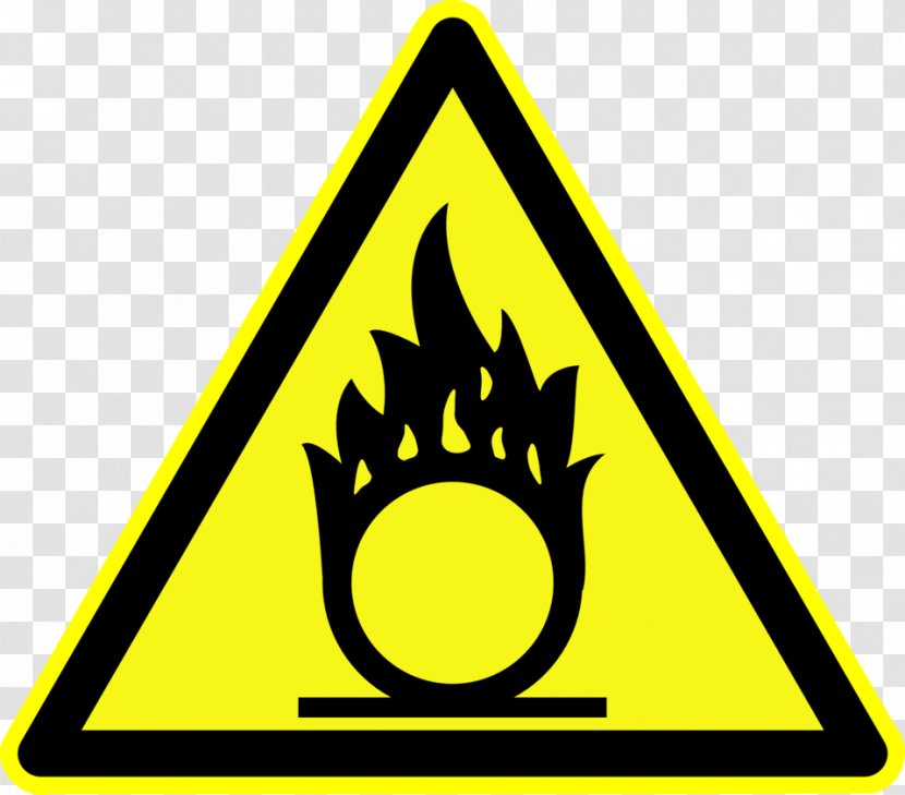 Combustibility And Flammability Hazard Symbol Fire Warning Sign Clip Art Transparent PNG