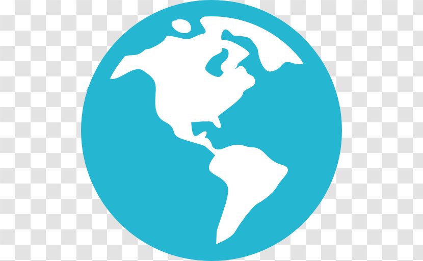 World Map Globe Computer Network Cargo - Security Transparent PNG