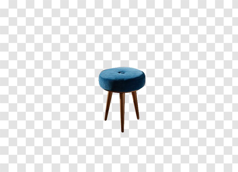 Blue - Dark Round Chair Transparent PNG
