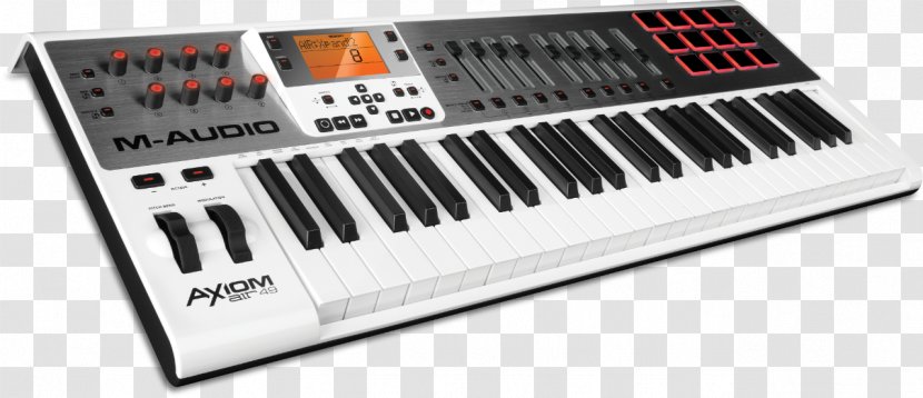 MIDI Keyboard Controllers M-Audio Axiom AIR Mini 32 - Frame - Musical Instruments Transparent PNG