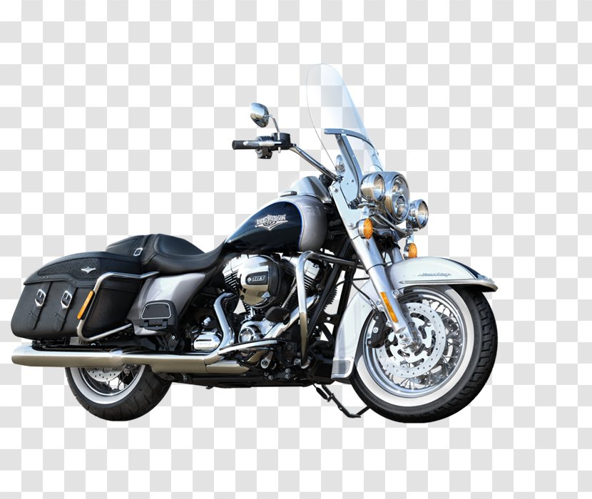 Harley-Davidson Road King Motorcycle Touring Softail - Cruiser Transparent PNG