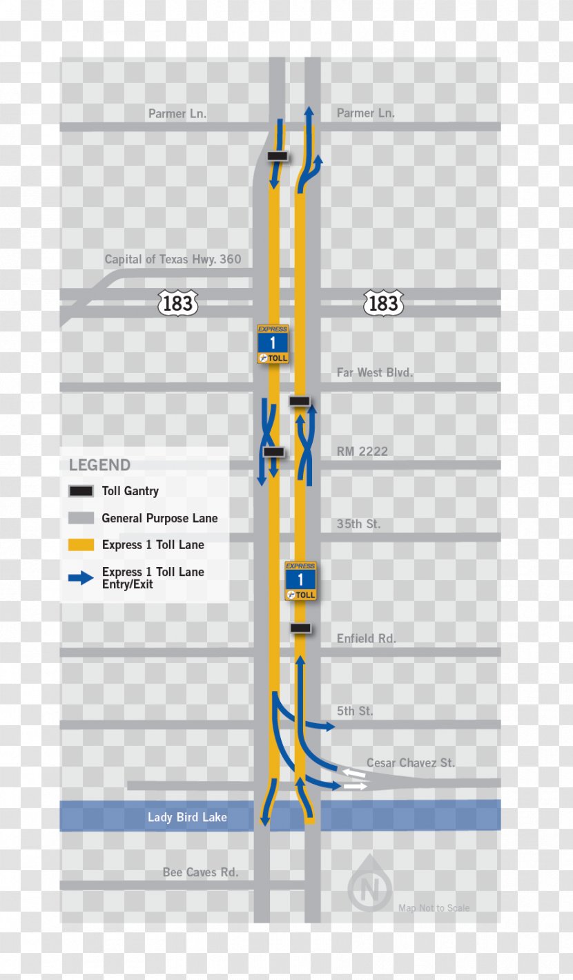 Texas State Highway Loop 1 KXAN Brand - Diagram Transparent PNG