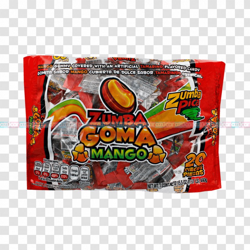 Mango Gum Food Zumba Flavor Transparent PNG