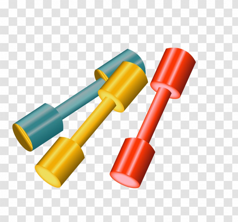 Sport - Plastic - Sports Barbell Vector Transparent PNG