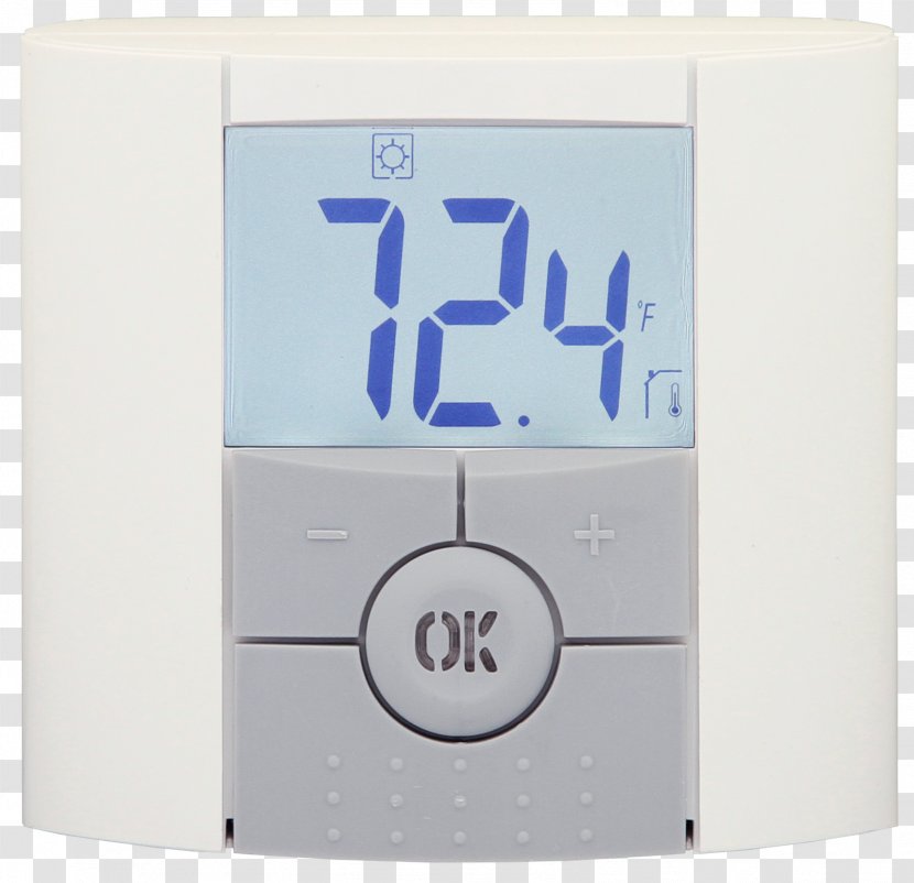 Programmable Thermostat Hydronics System Radiant Heating - Backlight - Alarm Clocks Transparent PNG
